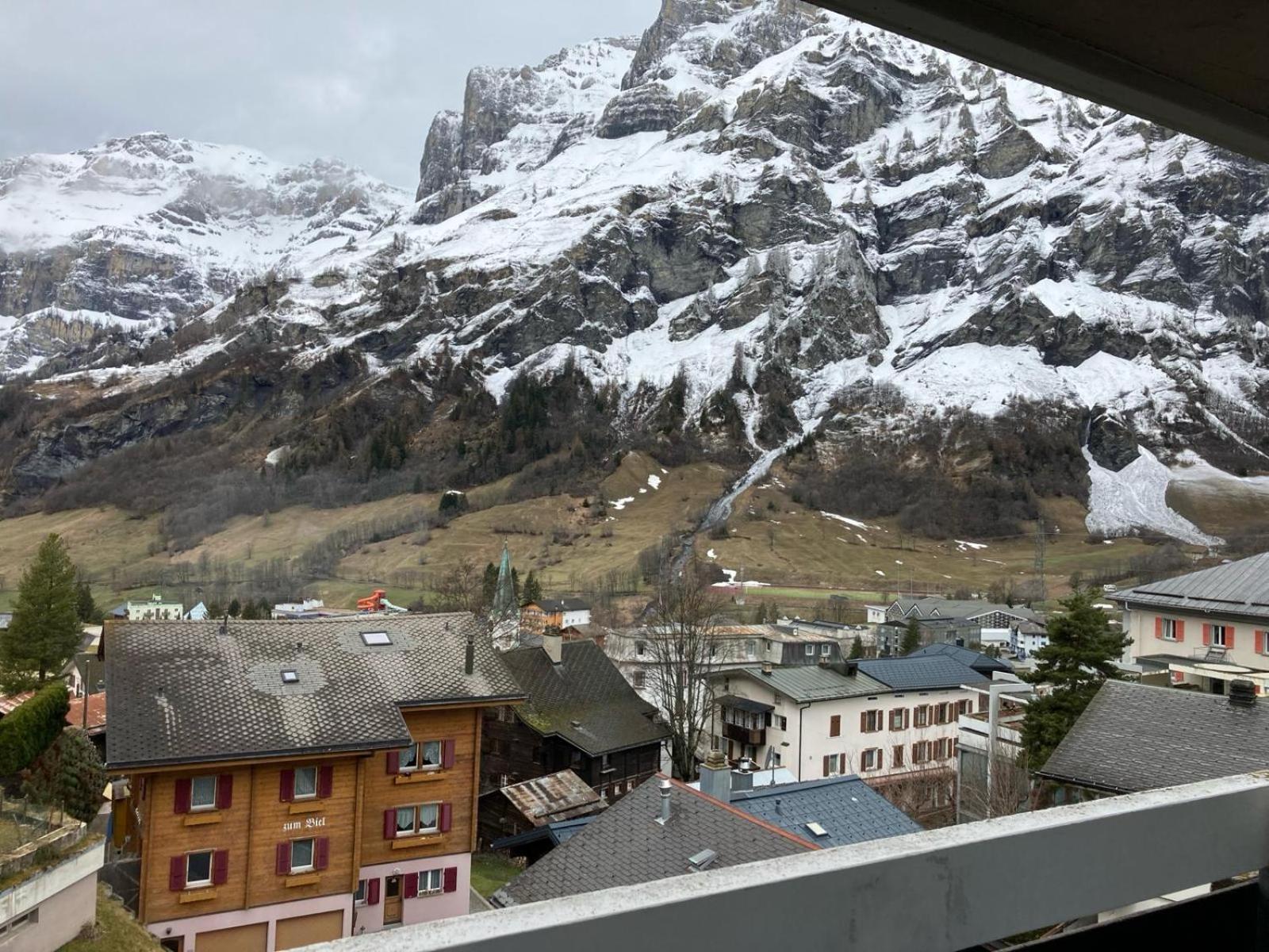 Flaminia Wohnung 15 - Best View And Free Parking! Leukerbad Esterno foto