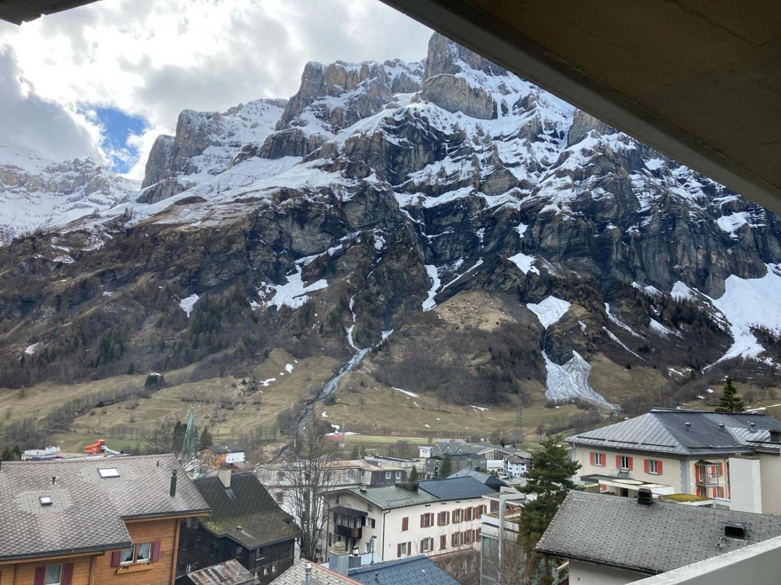 Flaminia Wohnung 15 - Best View And Free Parking! Leukerbad Esterno foto