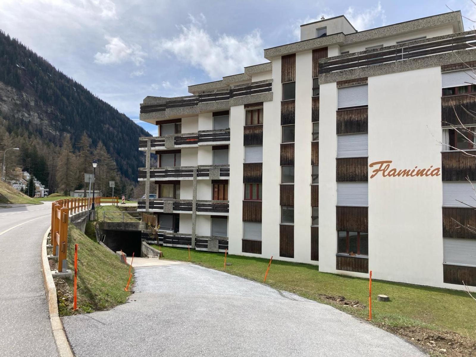 Flaminia Wohnung 15 - Best View And Free Parking! Leukerbad Esterno foto