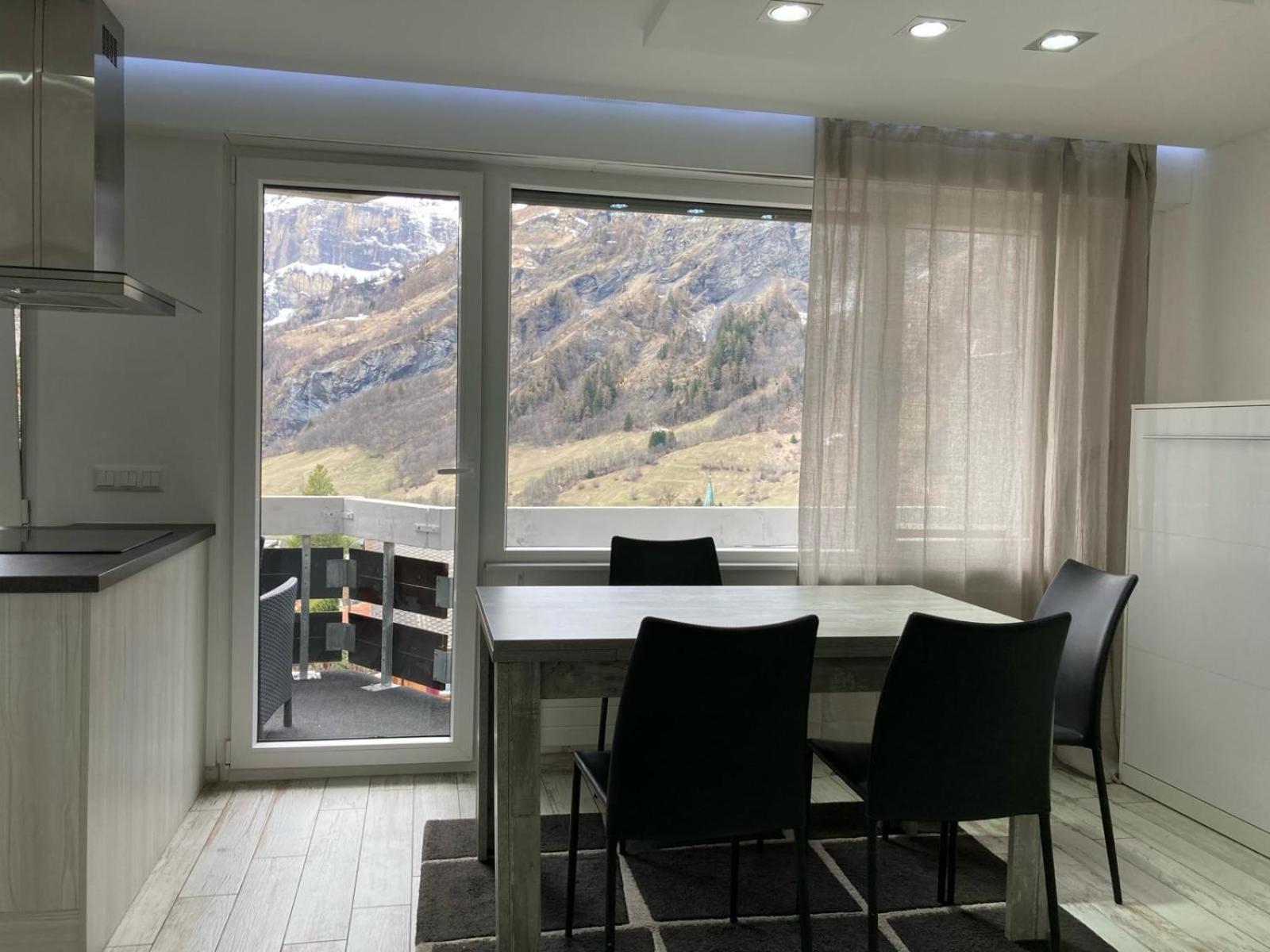 Flaminia Wohnung 15 - Best View And Free Parking! Leukerbad Esterno foto