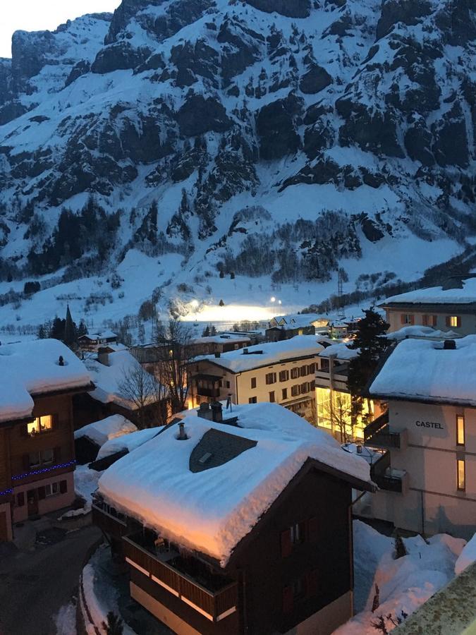 Flaminia Wohnung 15 - Best View And Free Parking! Leukerbad Esterno foto